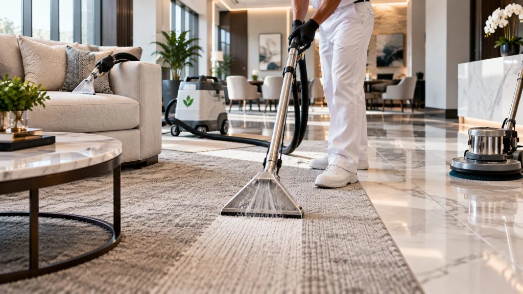 Home hero, carpet and tile cleaning